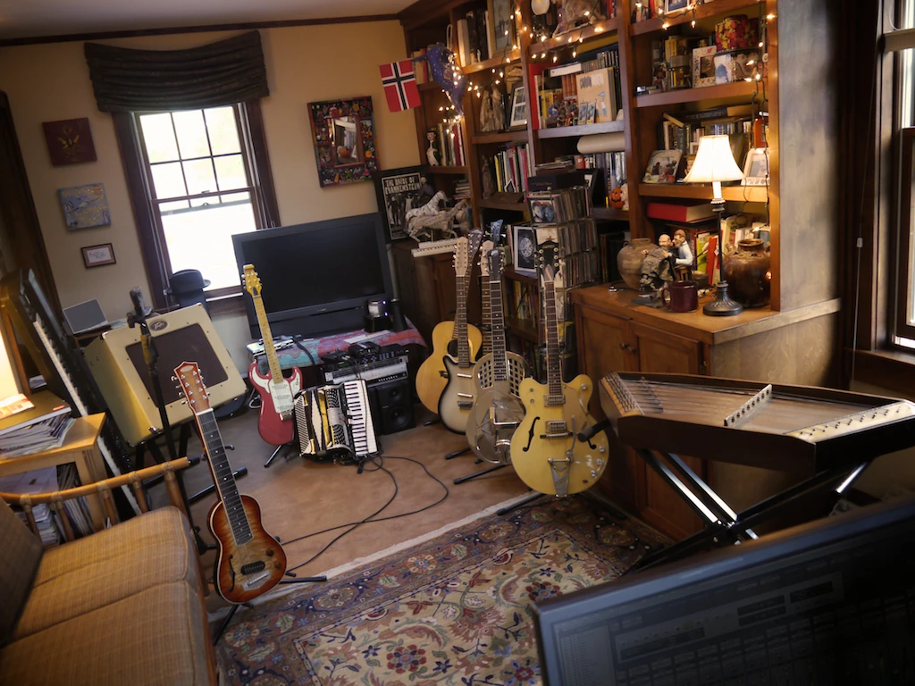 Frank Anderson's home studio in Appleton, WI