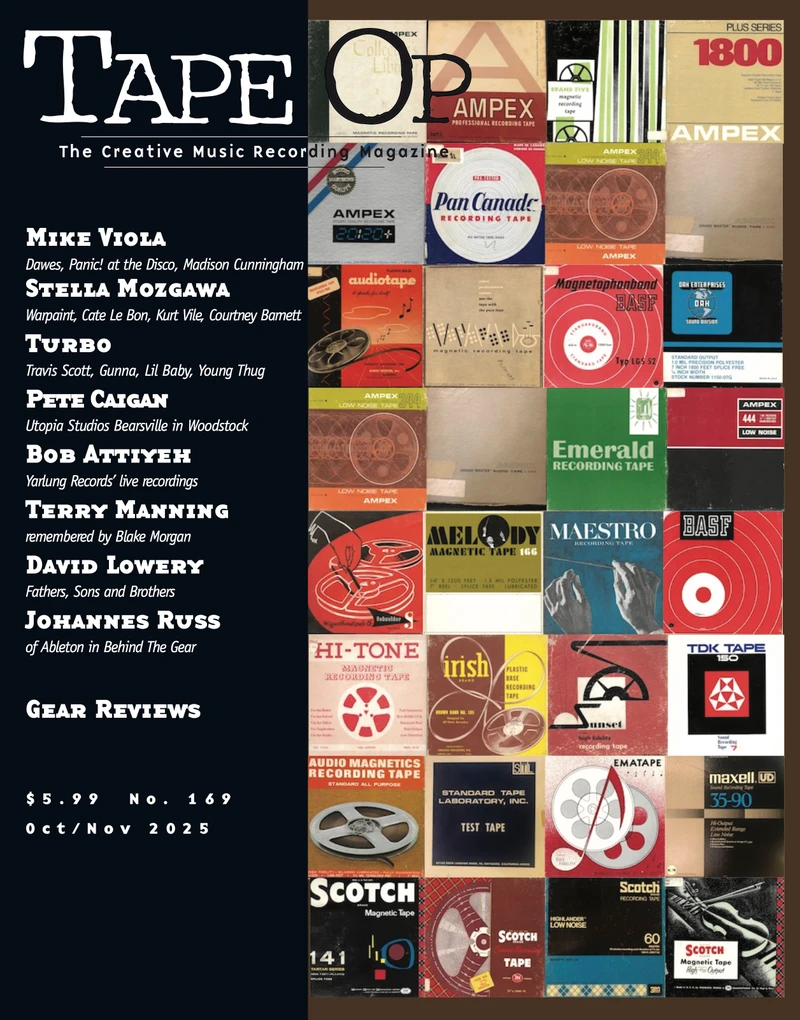 Tape Op Magazine Issue #169