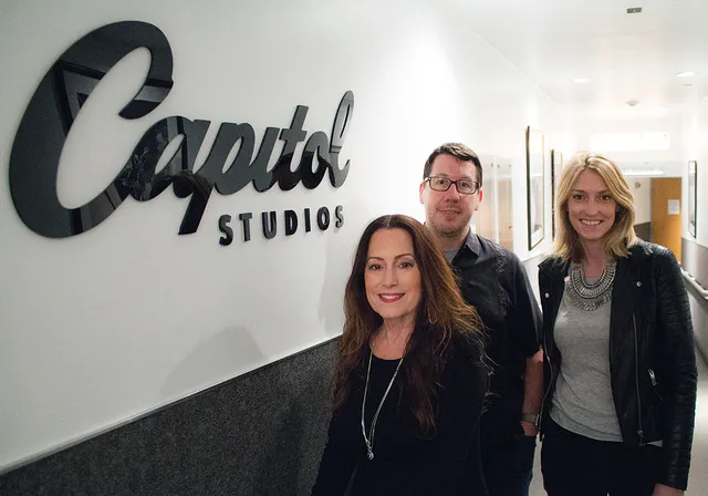 Paula Salvatore with Patrick Kraus and Ursula Kneller