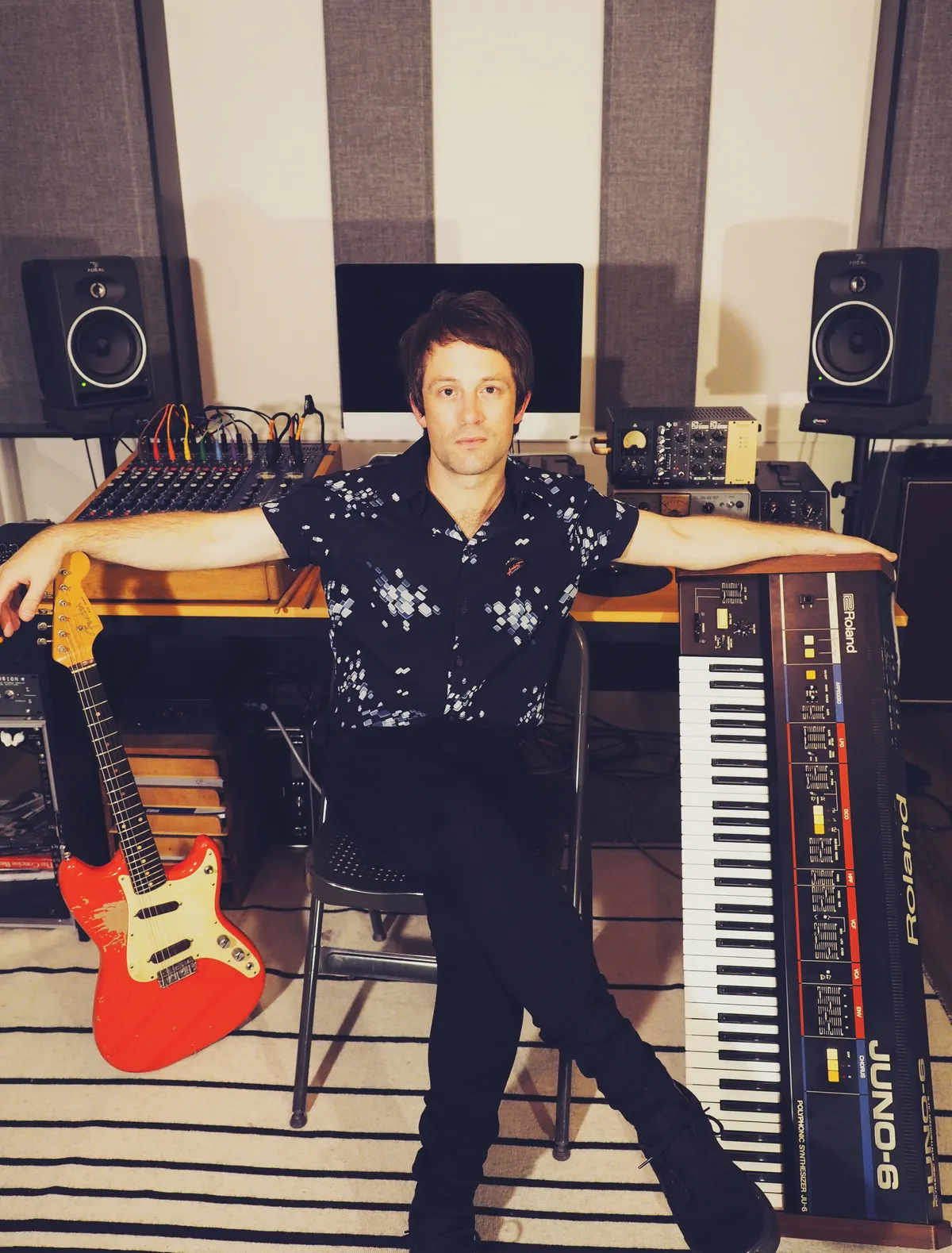 Recording the Rolling Blackouts Coastal Fever Hope Downs LP