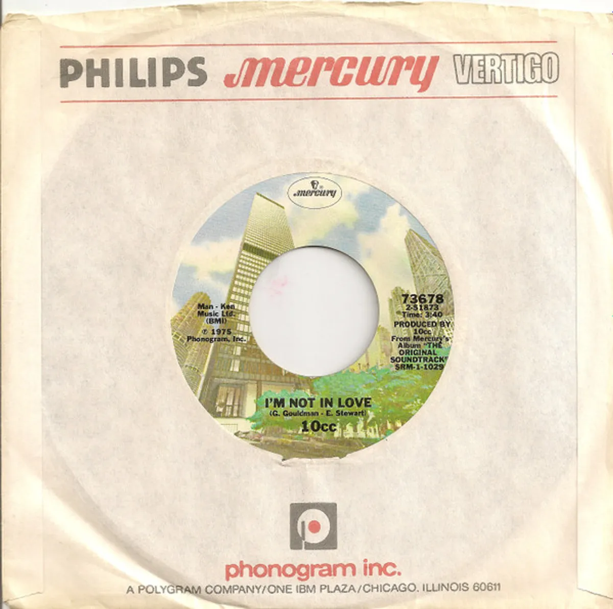 Making 10cc’s “I’m Not in Love”