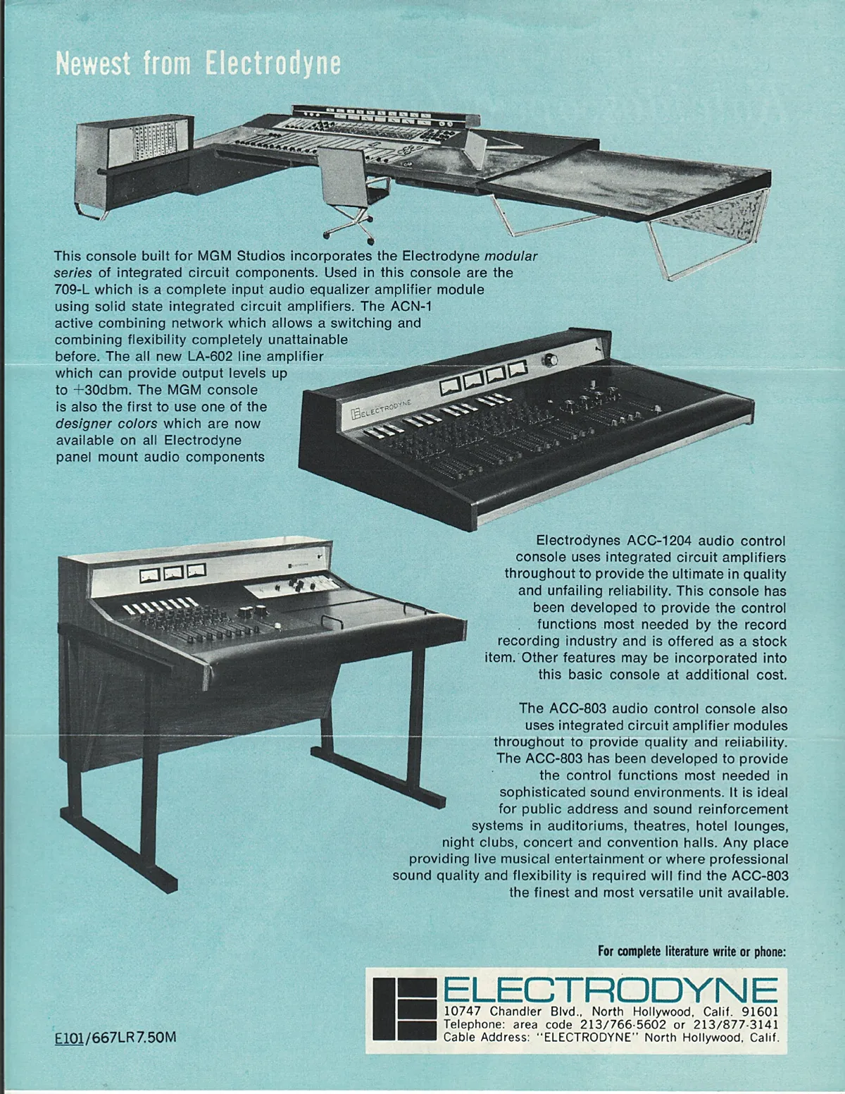 Electrodyne History